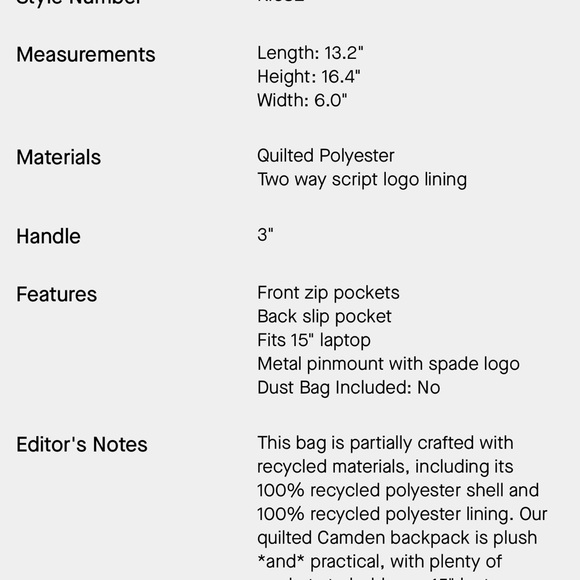 $399 AUTHENTIC KATE SPADE CAMDEN QUILTED LEOPARD BACKPACK DIAPER TRAVEL - NEW - Picture 2 of 7